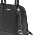 Fastrack Structured Satchel Bag for Women | Classic Bag for Girls, Ladies, Women | Spacious Bag for College, Work Made of High Quality Faux Leather (Black) - image number 4