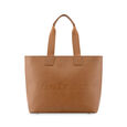 Tan College Tote Bag - image number 1