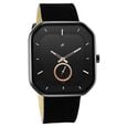 Fastrack After Dark Black Dial Black Leather Strap Watch for Guys - image number 1