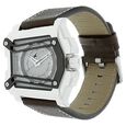 Fastrack Quartz Analog Grey Dial Leather Strap Watch for Guys - image number 1