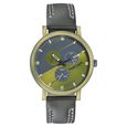Fastrack Dial It Up Quartz Multifunction Green Dial Leather Strap Watch for Guys - image number 1