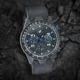 Fastrack All Nighters Quartz Multifunction Black Dial Leather Strap Watch for Guys - image number 0