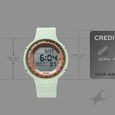 Fastrack StreetStyle Digital Dial Green Polyether Strap Watch For Unisex - image number 3