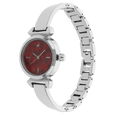 Fastrack Quartz Analog Red Dial Stainless Steel Strap Watch for Girls - image number 1