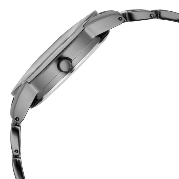 Vyb Striker By Fastrack Quartz Analog Grey Dial Metal Strap Watch For Girls - image number 4