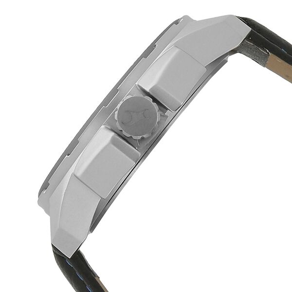 Fastrack Quartz Analog Grey Dial Leather Strap Watch for Guys - image number 2