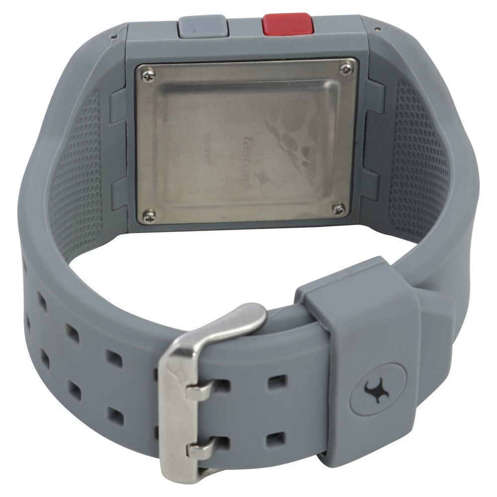 Buy Online Fastrack Digital Black Dial Silicone Strap Watch for Guys 38012pp02j Fastrack