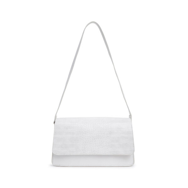 Fastrack Structured Shoulder Bag for Women | Trendy Shoulder Bag for Girls, Ladies, Women | Chic Textured Bag Made of High Quality Faux Leather (White) - image number 0
