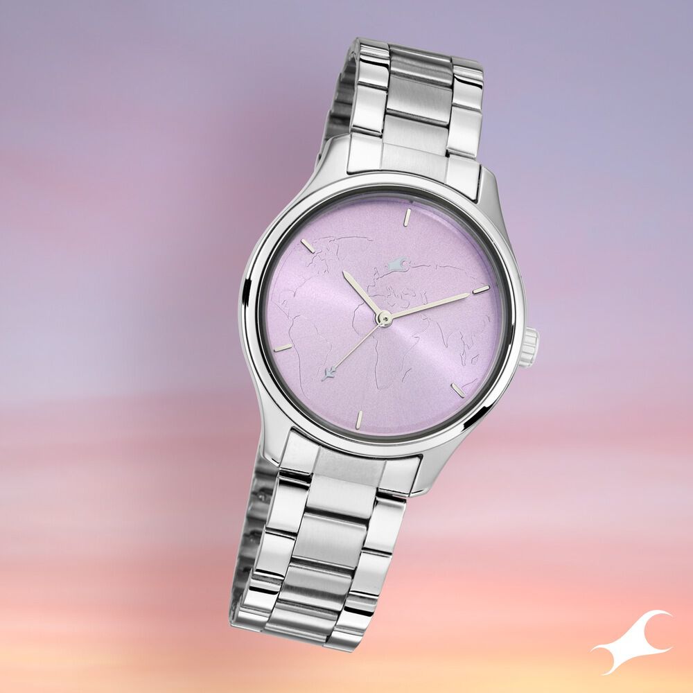 Fastrack purple watch store