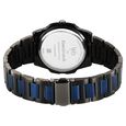Vyb Nimbus By Fastrack Quartz Analog Blue Dial Two Toned Stainless Steel Strap Watch For Guys - image number 6