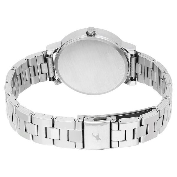 Fastrack Tropical Waters Quartz Analog Green Dial Metal Strap Watch for Girls - image number 4