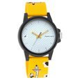 Fastrack Hashtag Quartz Analog Multicoloured Dial Silicone Strap Unisex Watch