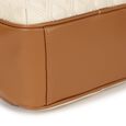 Quiltpop backpack - beige and tan - image number 6