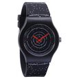Fastrack Space Rover Quartz Analog Black Dial Silicone Strap Unisex Watch - image number 0