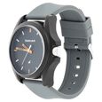 Fastrack Fastfit Quartz Analog Grey Dial Grey Colour Silicone Strap Unisex Watch - image number 2