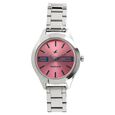 Fastrack Quartz Analog Pink Dial Stainless Steel Strap Watch for Girls - image number 0