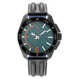 Fastrack Hitlist Quartz Analog Green Dial Leather Strap Watch for Guys - image number 1