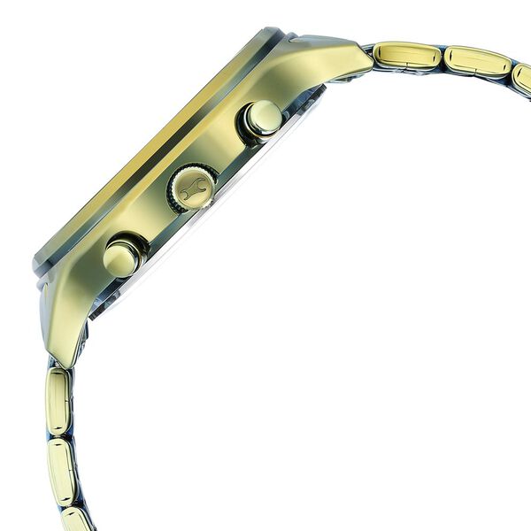 Fastrack Style Up Green Dial Stainless Steel Strap Watch for Girls - image number 4