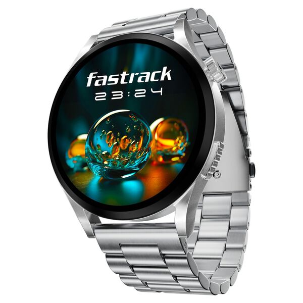 Fastrack Radiant FX4 Premium Metal Smartwatch with 3.8 cm EdgeX AMOLED Display, Functional Crown - image number 0