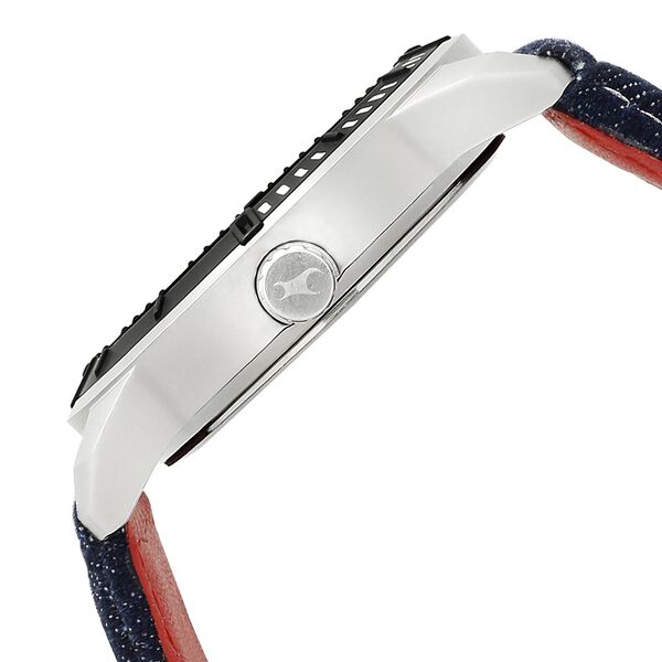 Fastrack Denim Quartz Analog Grey Dial Denim Strap Watch for Guys - image number 3