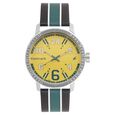 Fastrack Varsity Quartz Analog Black Dial Leather Strap Watch for Guys