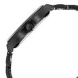 Vyb Horizon By Fastrack Quartz Analog Black Dial Black Stainless Steel Strap Watch For Guys - image number 4