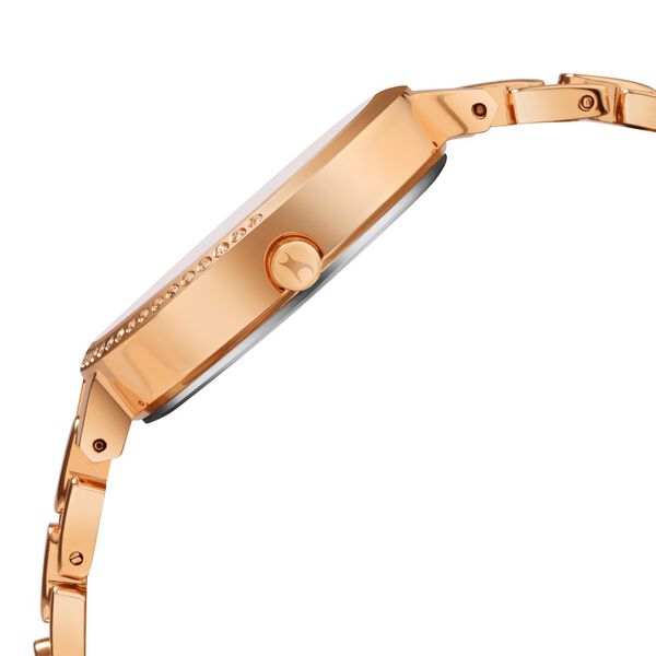 Fastrack Pulse Quartz Analog Rose Gold Dial Metal Strap Watch For Girls - image number 3