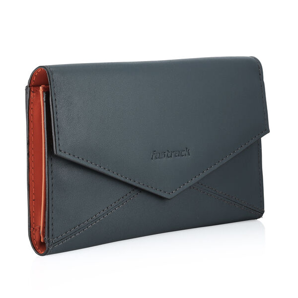 Fastrack Navy Blue Envelop Wallet - image number 1