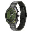 Fastrack Gelato Gunmetal chronograph watch with Pista green dial for Guys - image number 4