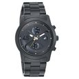 Fastrack Go Skate Quartz Multifunction Black Dial Stainless Steel Strap Watch for Guys - image number 0