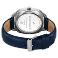 Fastrack Stunners Quartz Analog Blue Dial Grey Leather Strap Watch For Guys - image number 5