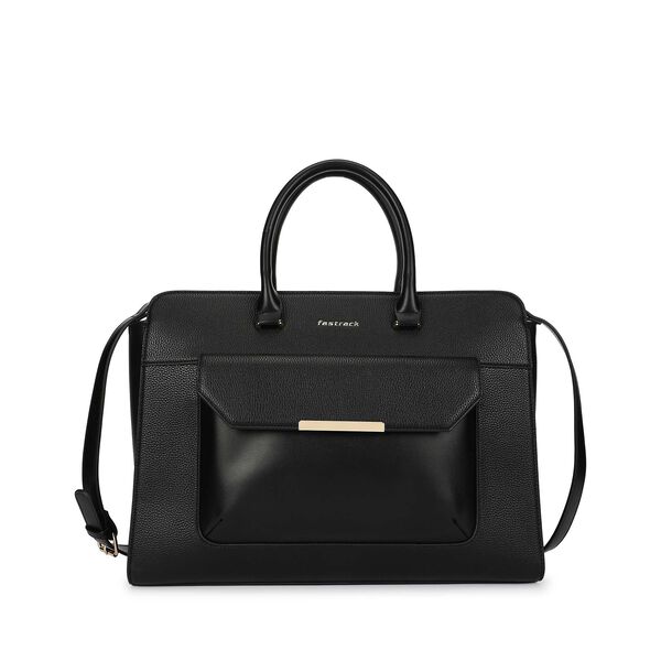 Powerplay black laptop tote - image number 1