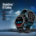 Fastrack Xtreme Pro with 3.6 cm AMOLED Display, Rugged Design, SingleSync BT Calling, Functional Crown with Blue Strap - image number 2