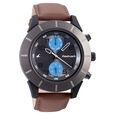 Fastrack Modular Quartz Analog Anthracite Dial Leather Strap Watch for Guys - image number 0