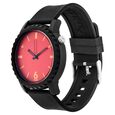 Fastrack Quartz Analog Red Dial Silicone Strap Watch for Unisex - image number 2