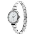 Fastrack Vyb Enigma Quartz Analog Mother of Pearl Dial Silver Color Metal Strap Watch For Girls - image number 3