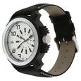 Fastrack Quartz Analog Silver Dial Leather Strap Watch for Guys - image number 1