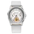 Fastrack Exuberant Quartz Analog White Dial Leather Strap Watch for Guys - image number 2