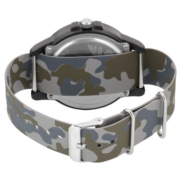 Fastrack Trendies Quartz Analog Black Dial Silicone Strap Watch for Guys - image number 3