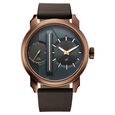 Fastrack Pulse IV Dual Time Analog Watch with Blue Dial & Silver Stainless Steel Strap For Guys