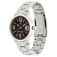 Fastrack Bare Basics Quartz Analog Brown Dial Metal Strap Watch for Guys - image number 1