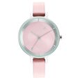 Fastrack Stunners Quartz Analog Pink Dial Leather Strap Watch for Girls - image number 2