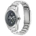 Fastrack Go Skate Quartz Analog with Date Black Dial Stainless Steel Strap Watch for Guys - image number 2