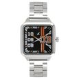 Fastrack Varsity Quartz Analog Black Dial Leather Strap Watch for Guys