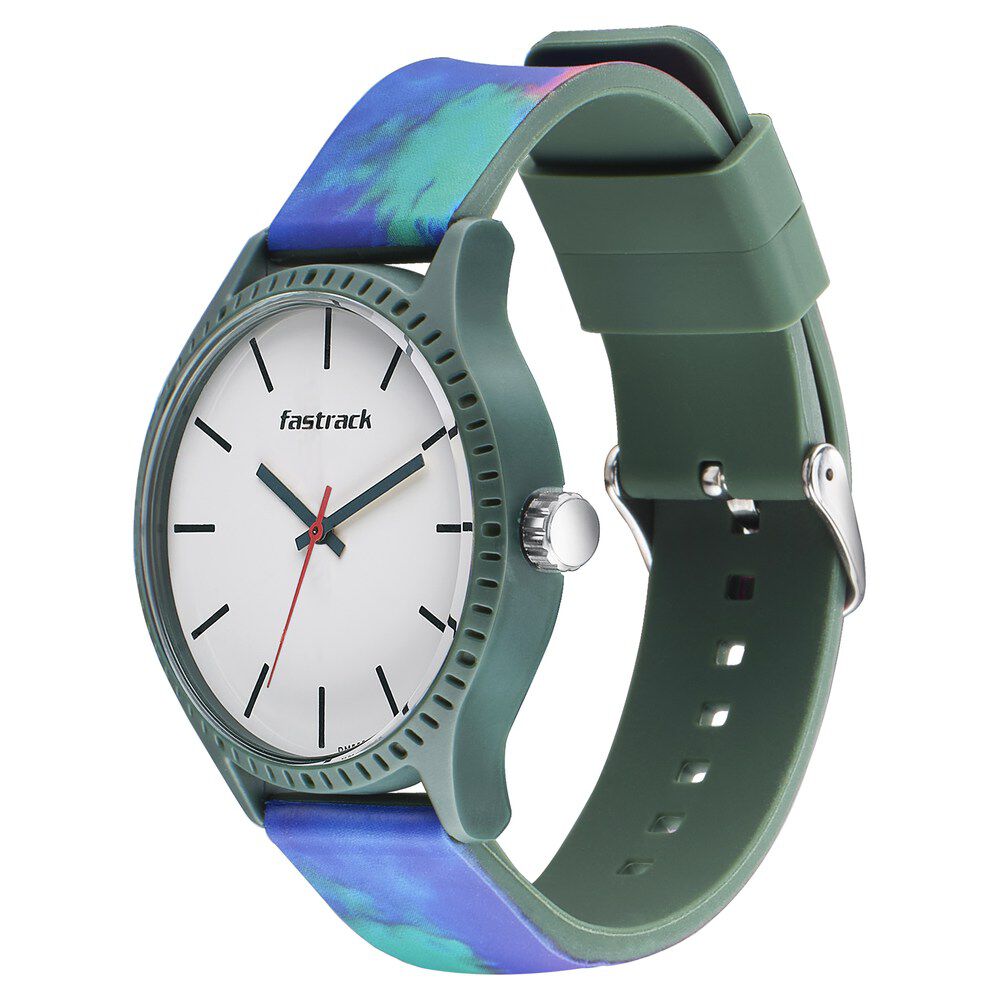 Fastrack silicone strap watches new arrivals