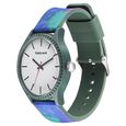 Fastrack Tie & Dye Quartz Analog White Dial Silicone Strap Watch for Guys - image number 2