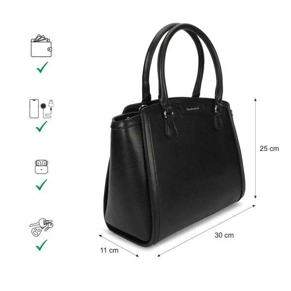 Fastrack black core satchel - image number 2
