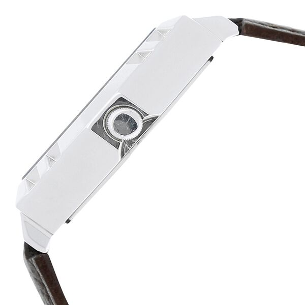Fastrack Quartz Analog White Dial Leather Strap Watch for Guys - image number 2