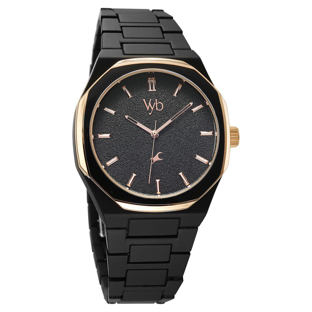 wasabista  Buy Online Fastrack Vyb Hustler By Fastrack Quartz Analog Black
