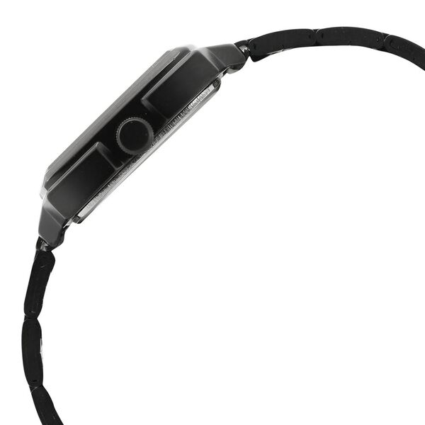 Fastrack Loopholes Quartz Analog with Date Pink Dial Stainless Steel Strap Watch for Girls - image number 2